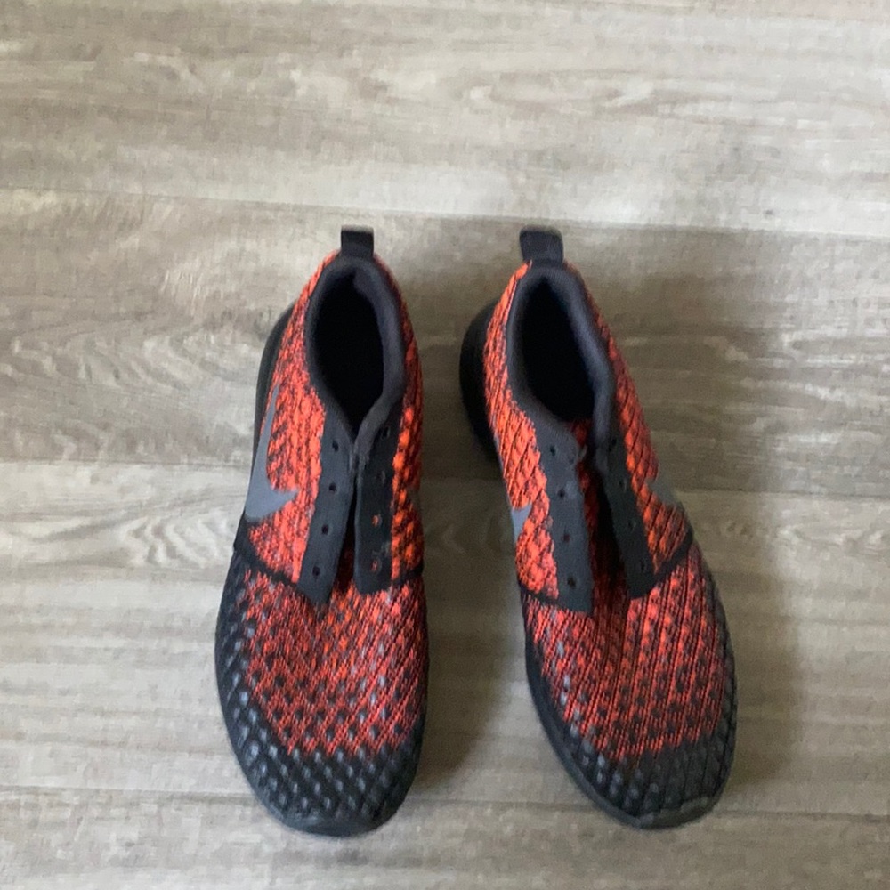 Used sneakers shoestrings not included